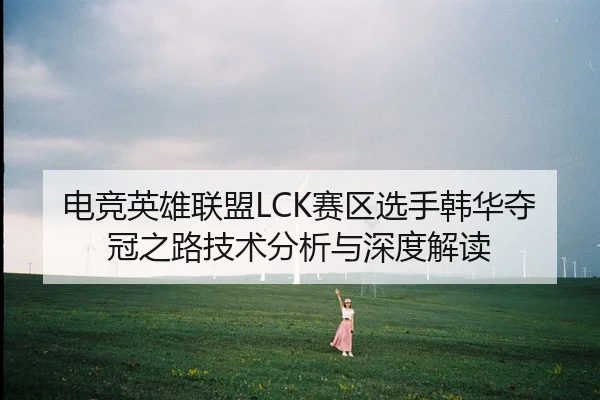 电竞英雄联盟LCK赛区选手韩华夺冠之路技术分析与深度解读